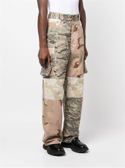 Cargo trousers MARINE SERRE | P006FW22MUWOVCO002509